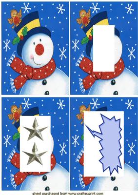 Lovely Snowman with Robin Tunnel Sheets