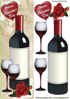 Wine and Roses for My Valentine, Tall Dl