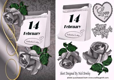 Our Special Day February 14th with Silver Rose