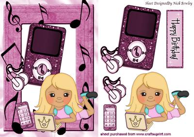 Love My Pink Phone and Laptop