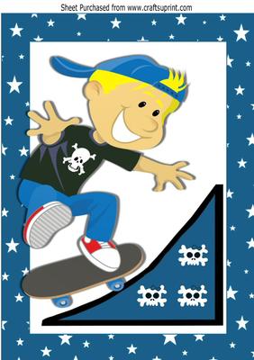 I Just Love Going Out and Skateboarding! A4