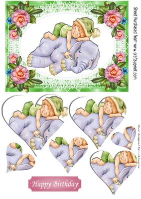 Sweet Dreams with My Little Ele Heart Pyramids