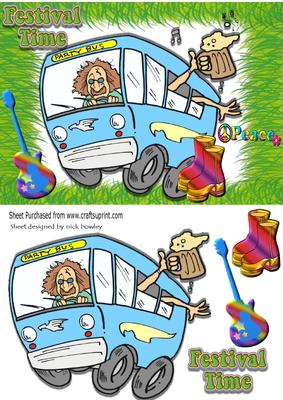 Festival Time! on the Hippy Bus