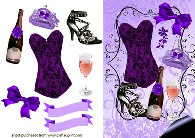 Lovely Ladies Accessories in Purple