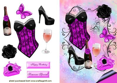 Lovely Ladies Accessories in Cerise