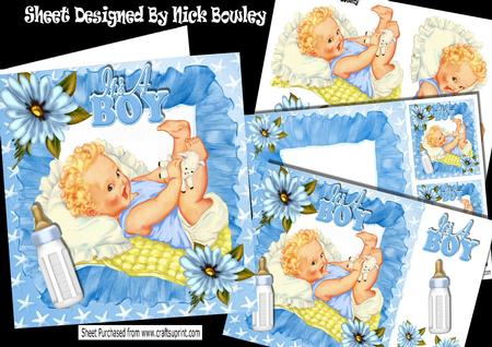 I Can Nearly Touch My Toes, Cute Curly Hair Baby Boy Kit