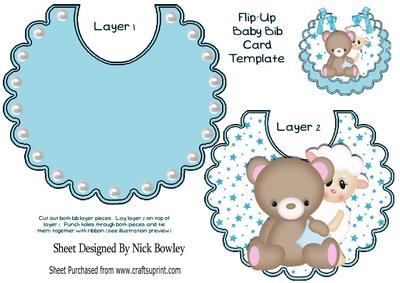 Snuggle Time with Little Lamb and Teddy Bib