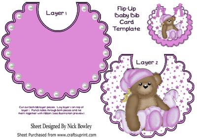 Night Time Teddy with Her Favourite Pink Blanket on Bib