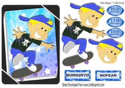 Born2ryd, Nofear on Skateboard with the Stars