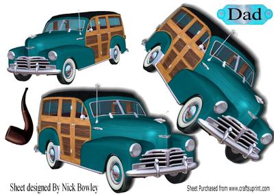 1948 Vintage Turq Woody