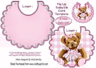Gorgeous Little Teddy in Pink Tutu, with Pearls on Bib