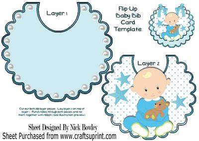 Cute Baby Boy in Blue Babygro with Teddy on a Bib