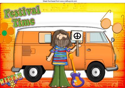Festival Time! with Orange Campervan & Hippie A4