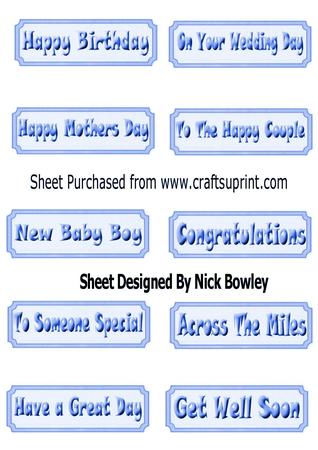 Blue Bubble Sentiment Tags