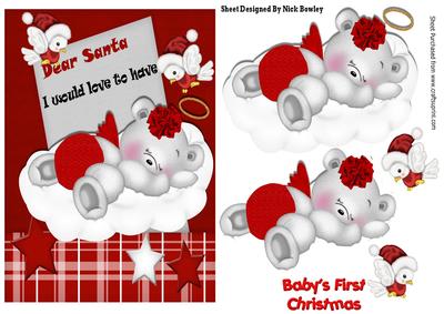 Sleep Well Little One! Dreaming of Santa