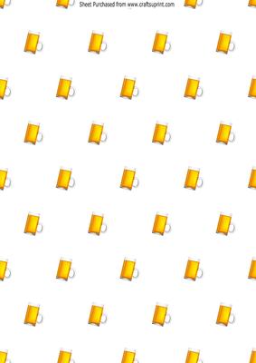 Pints of Larger, Backing Paper