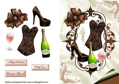 Gorgeous Brown/cream Ladies Accessories