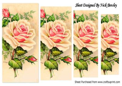 Pretty Pink Roses Pyramids