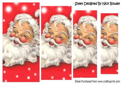 Lovely Happy Santa Pyramids