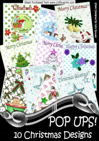 Pop Ups! 10 Lovely Christmas Pop Ups Bumper Kit