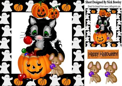 Oooooh! I Think These Ghosts Are After Our Sweets 8x8