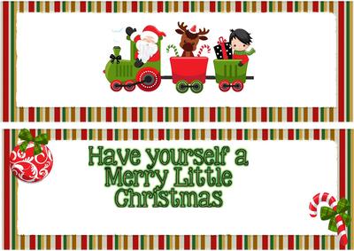 Were Off on Our Journey, the Santa Train Insert Dl