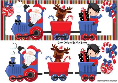 Were Off on Our Journey, the Blue Santa Train Dl