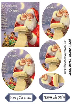 Ho! Ho! Ho! Lots of Messages for Santa, Oval Pyramids