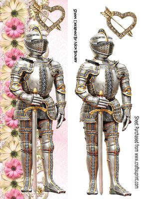 My Knight in Shining Armour, with Diamond Heart Dl