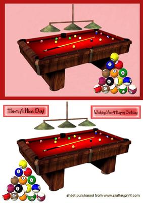 A Game of Snooker!