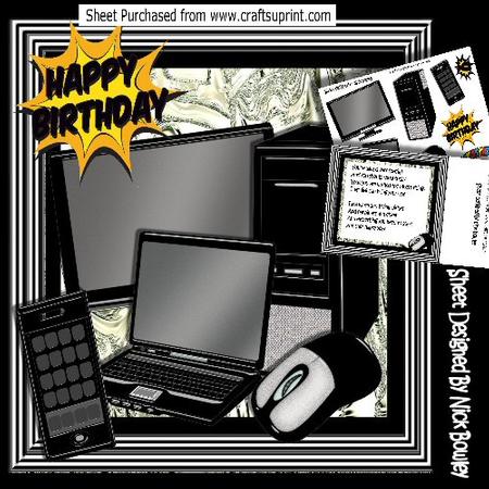 Laptop, Tv, Mouse Mobile All Electronic Gadgets 8x8 Mini Kit