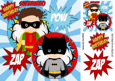 Batman & Robin the Dynamic Duo 8x8