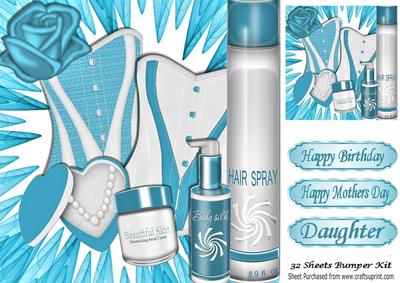 A Night in to Pamper Yourself in Turq Accessories 8x8