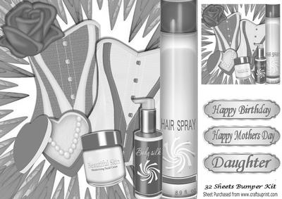 A Night in to Pamper Yourself in Silver Accessories 8x8