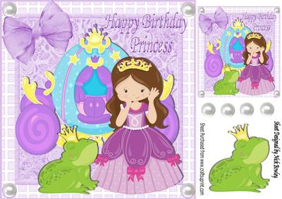 You Shall Go to the Ball Princess with Carriage! 8x8