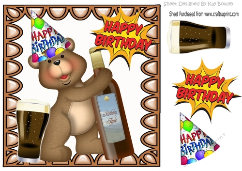 Nothing like a birthday tipple to celebrate your birthday