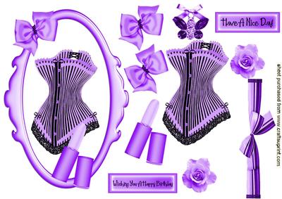 Gorgeous Lilac Ladies Accessories