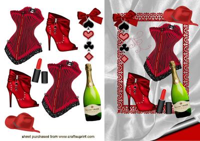 After Midnight! Red Accessories