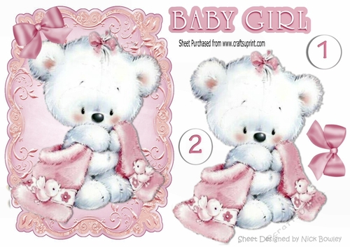 I love my pink fluffy comfort blanket with cute white teddy