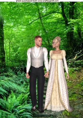 A Stroll in the Woods! A4 Topper