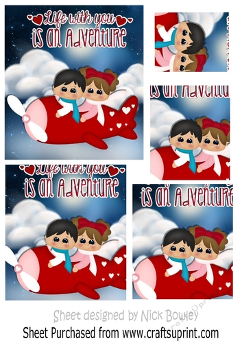 LIFE WITH YOU IS AN ADVENTURE!  flying to the moon pyramids