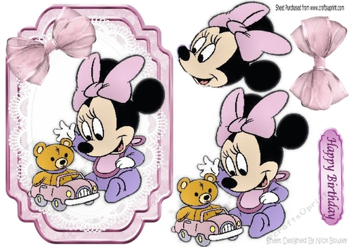 love playing with my toys cute little mouse with bow