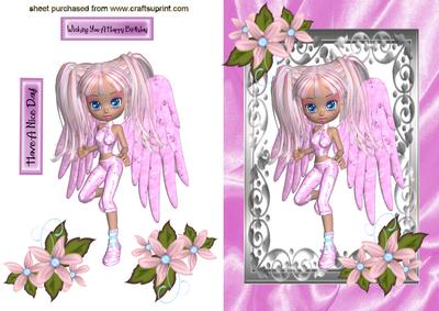 Pink Bubblegum Faerie
