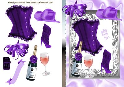 Purple & Silver Accessories