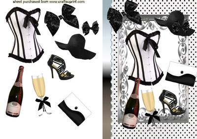 Black Polka Dots & Bows