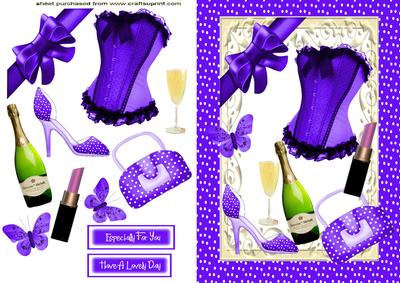 Purple Dot Ladies Accessories