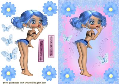 Cheeky Blueberry Girl!