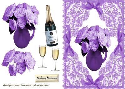 Lilac & Lace, with Champagne