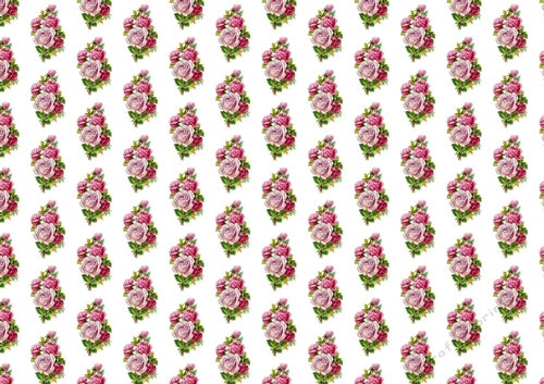 pretty vintage pink roses backing paper