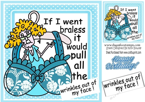 Stella has a fancy blue bra to show off, but has concerns 8x8